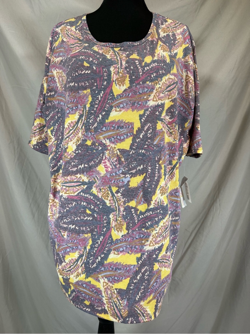 LuLaRoe‎ Irma Paisley Tunic Top Multicolor Size XS